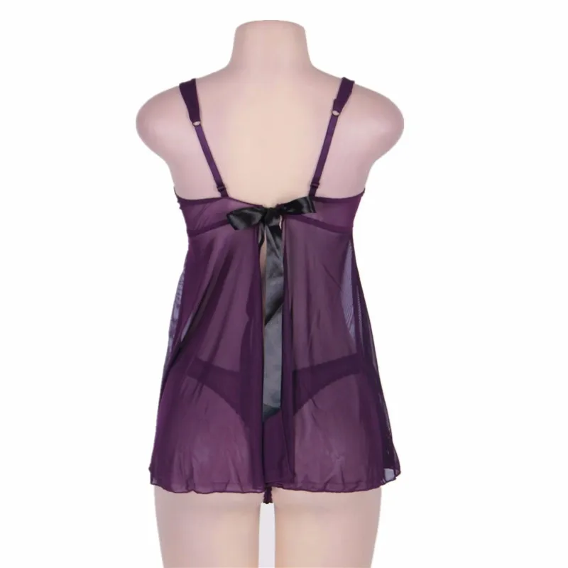 

New Lace Sleepwear Plus Size Sexy Lingerie Hot Erotic Dress Mesh Babydoll Nighties Lace Underwear Female Lingerie Sexy Underwear