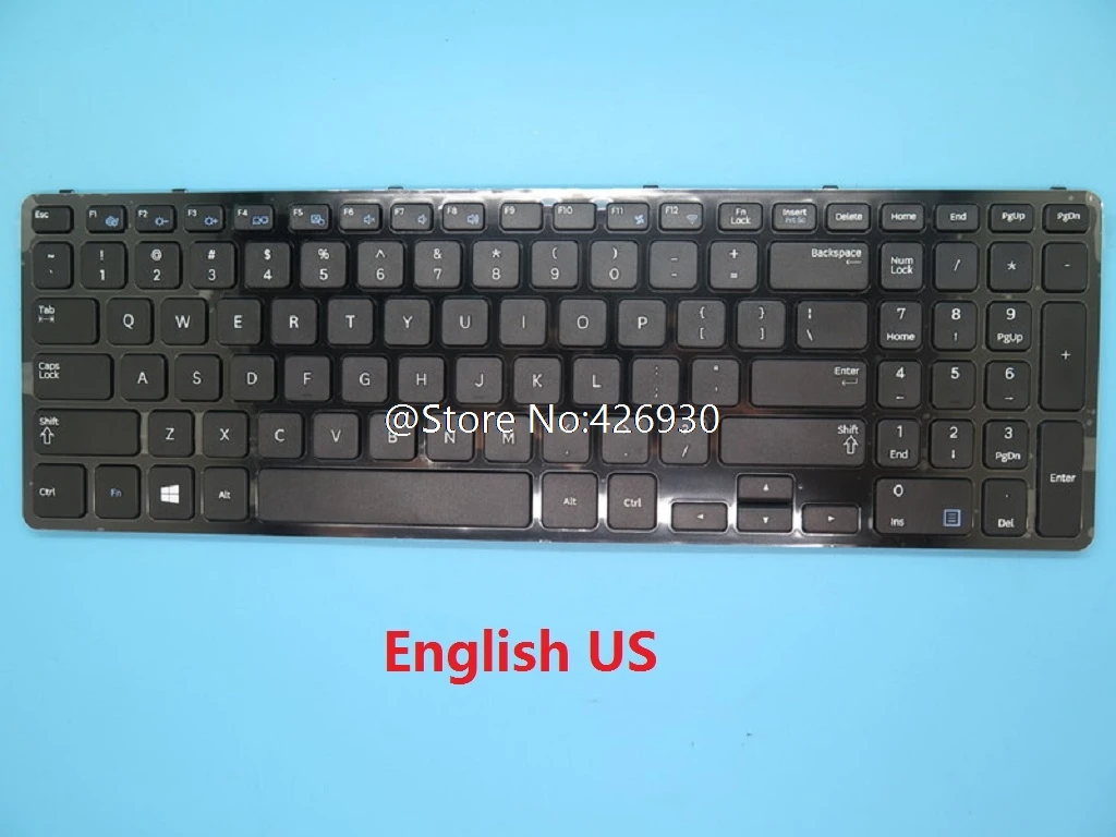 Клавиатура для ноутбука Samsung NP365E5C NP350E5C NP355E5C 365E5C 350E5C 355E5C Россия RU США Английский