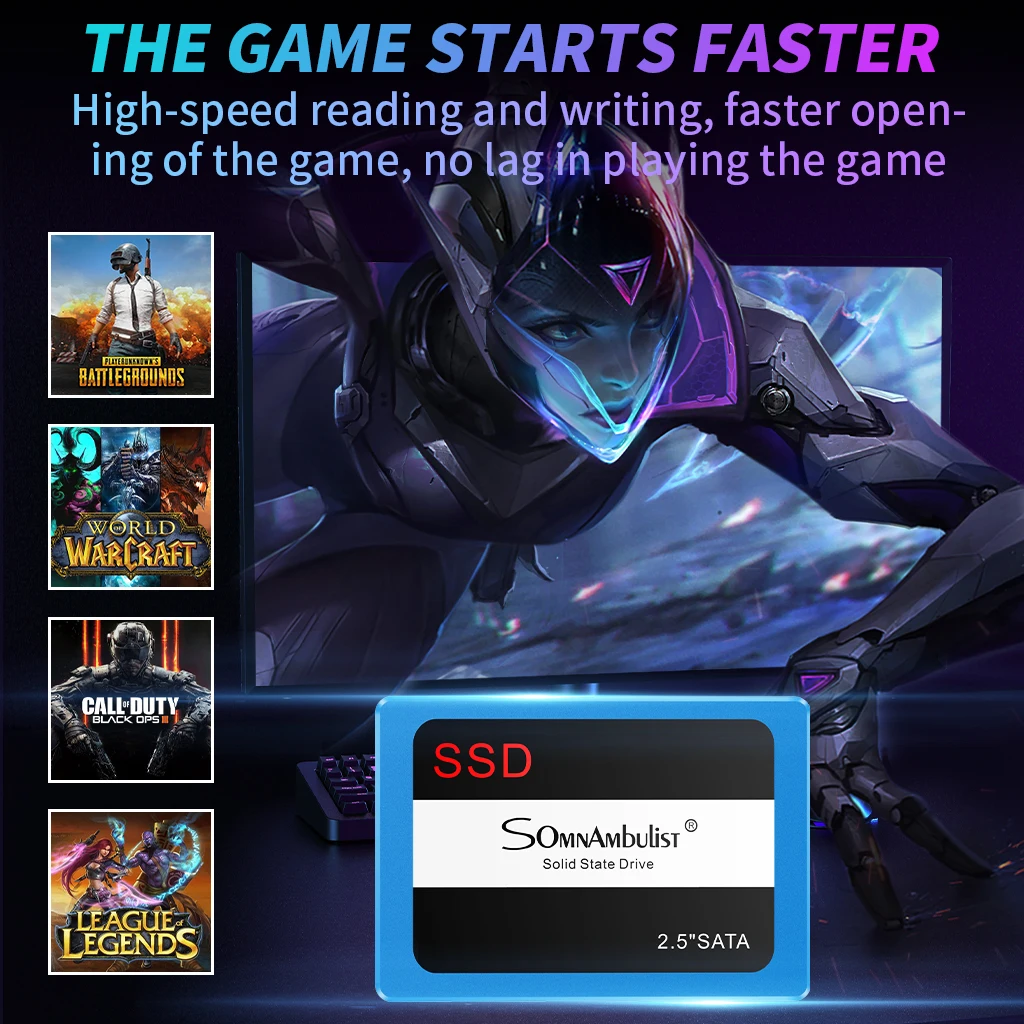 Твердотельный Накопитель SSD 2 5 дюйма 128 ГБ 120 240 480