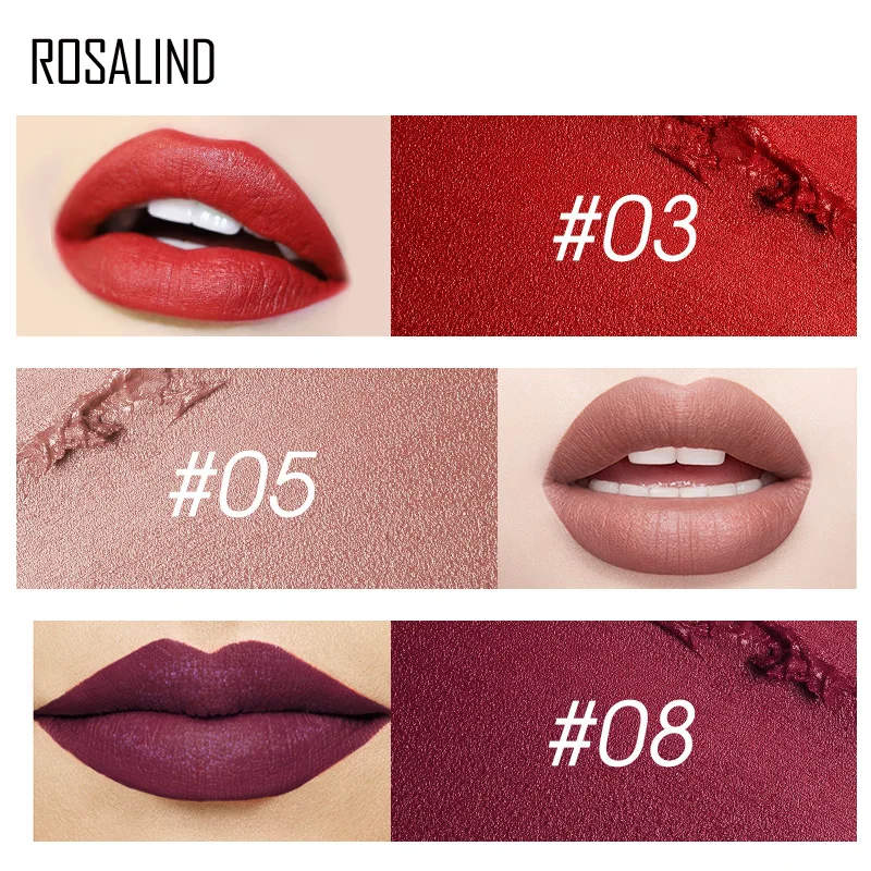 ROSALIND блеск для губ водостойкая губная помада матовая длинная удерживающая