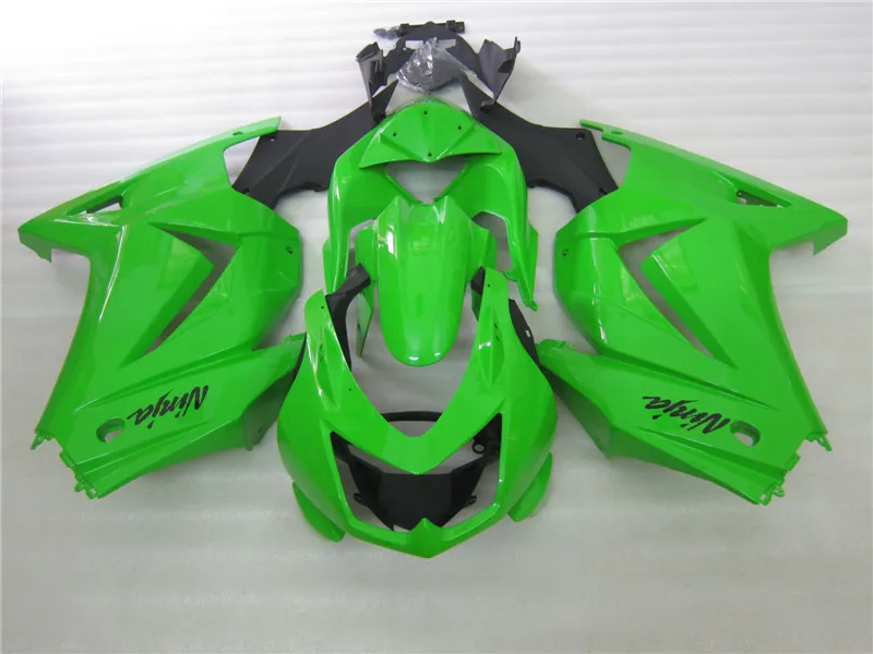 Подходит для Kawasaki Ninja 250r 2008- обтекатель комплект EX250 08 09, 10, 11, 12, Обтекатели литья под давлением зеленый S94