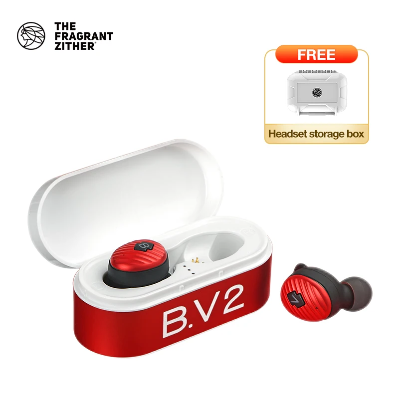 

TFZ/ B.V2 TWS Ture Wireless Earphone Bluetooth 5.0 With Charge Case,3D Stereo Sound Earphone with Dual Microphone