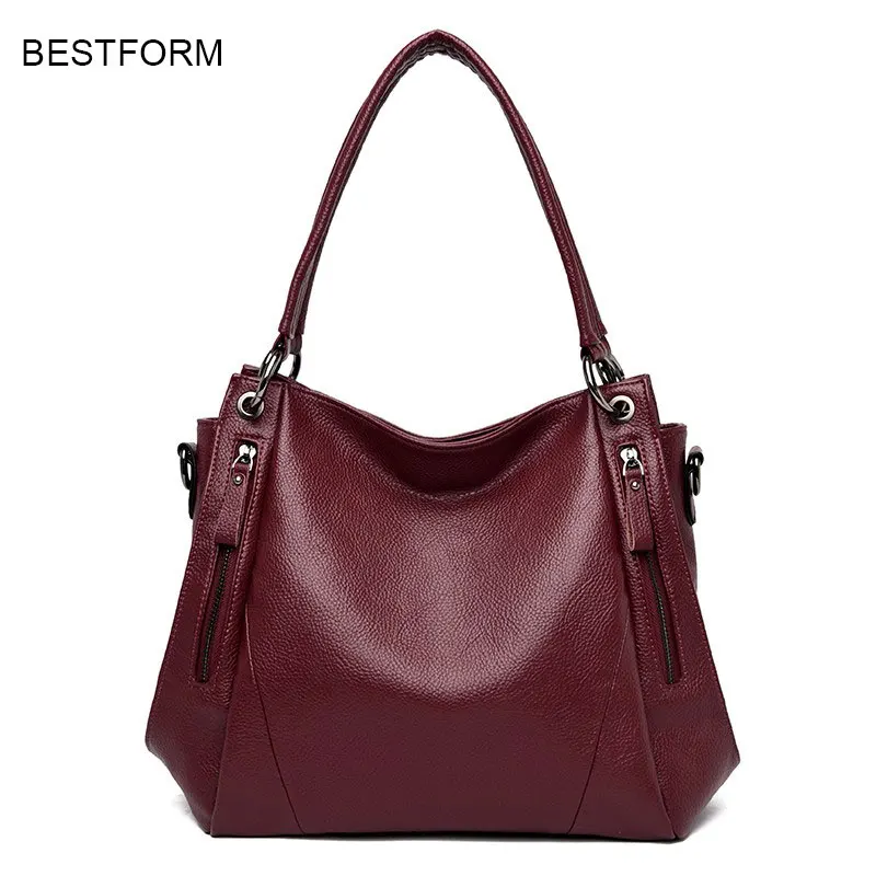 Модная трендовая женская сумка через плечо из воловьей кожи женские сумочки