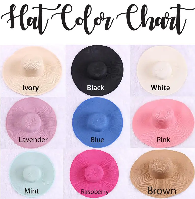 Персонализированная пляжная шляпа для медового месяца|Сувениры вечеринок| |