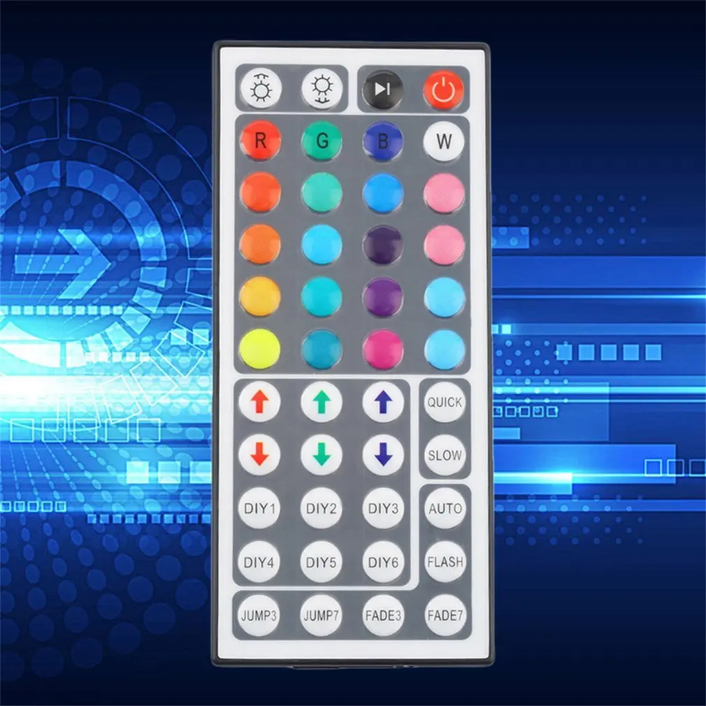 Новый 44 клавишный ИК пульт дистанционного управления для 5050 3528 SMD RGB Светодиодный