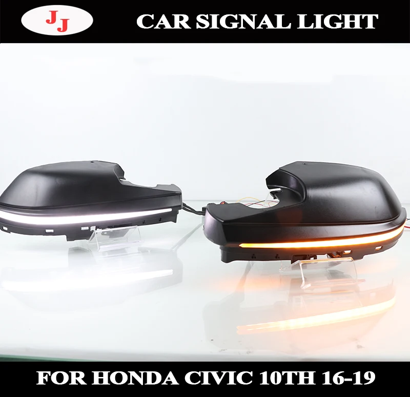 2 шт. светодиодные габаритные огни заднего вида для honda civic 2016 2017 2018 2019|Сигнальная