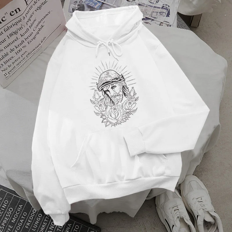 Готические свободные Harajuku Осенние теплые толстовки женские модные