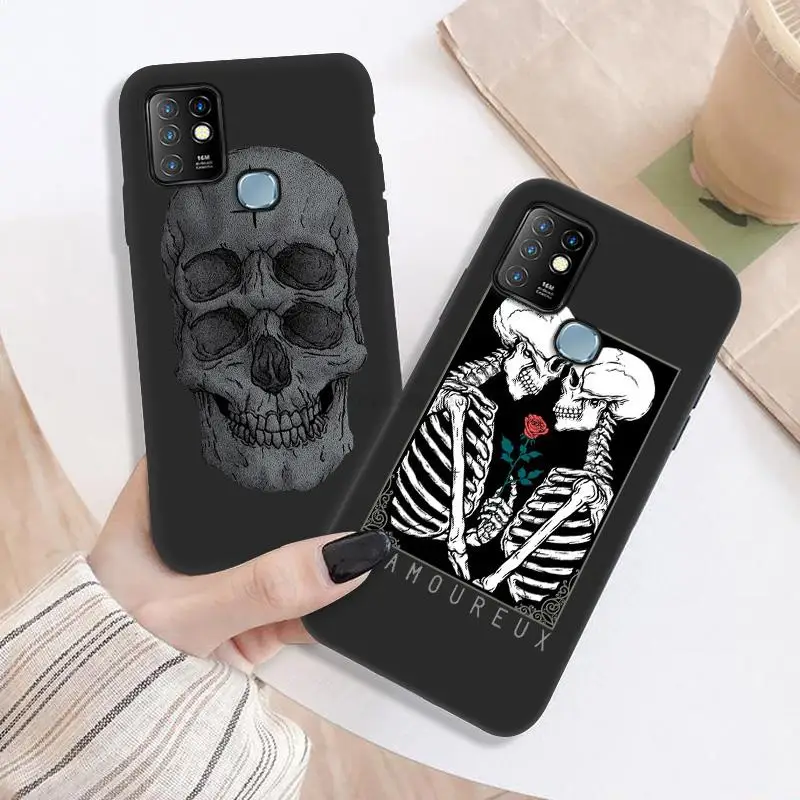 matte tup silicone case for infinix hot 10t 10 lite 9 play 8 10s nfc soft cover infinix note 10 pro 8 7 smart 5 4 zero 8 fundas free global shipping