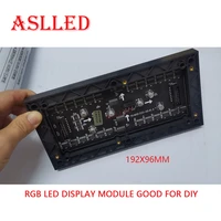indoor led module screen p3 192x96mm rgb smd2121 diy indoor led display video wall advertising p4 p5 p6 p8 p10