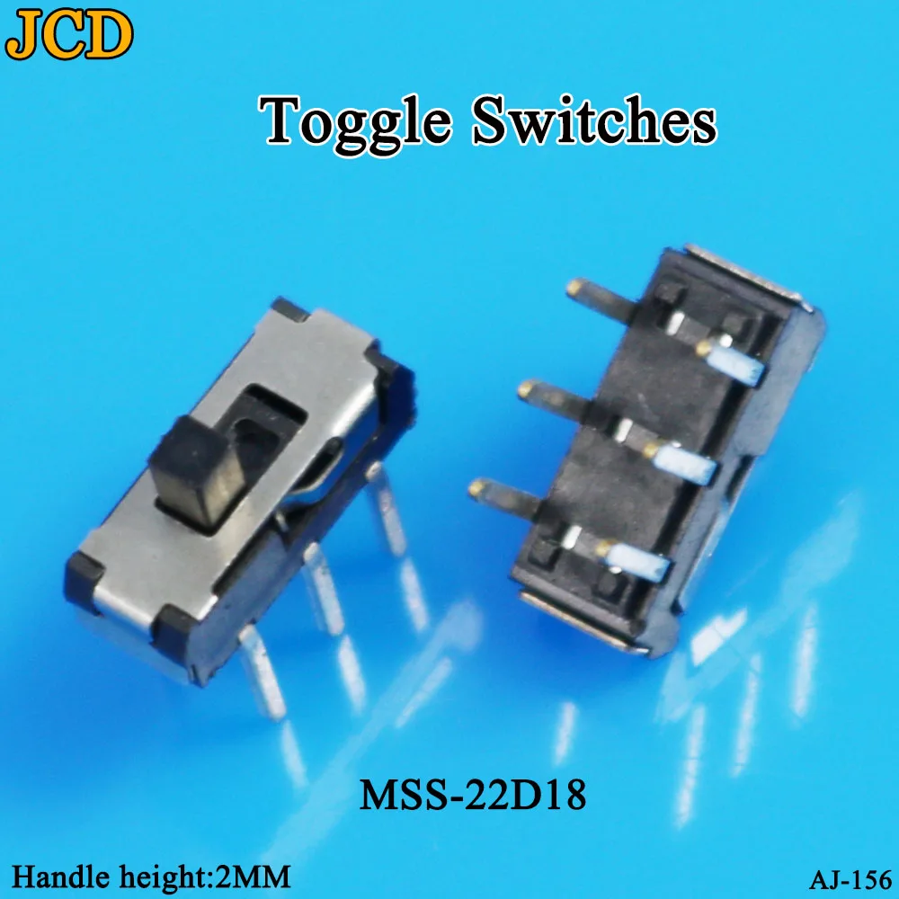JCD 1 шт./лот SS 12D00 скользящий переключатель скользящая шестерня колеблющаяся
