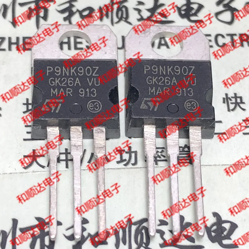 

10pcs/lot P9NK90Z STP9NK90Z New stock TO-220 900V 8A