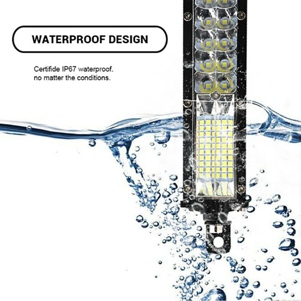 

Parts LED Light Bar Replacement Work Lamp 10000LM Spot 180W Waterproof