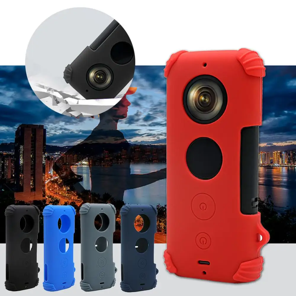 

Scratchproof Protector Cover for Insta360 One X Accessories Insta360 One X Protective Case Lens Silicone Case Panoramic