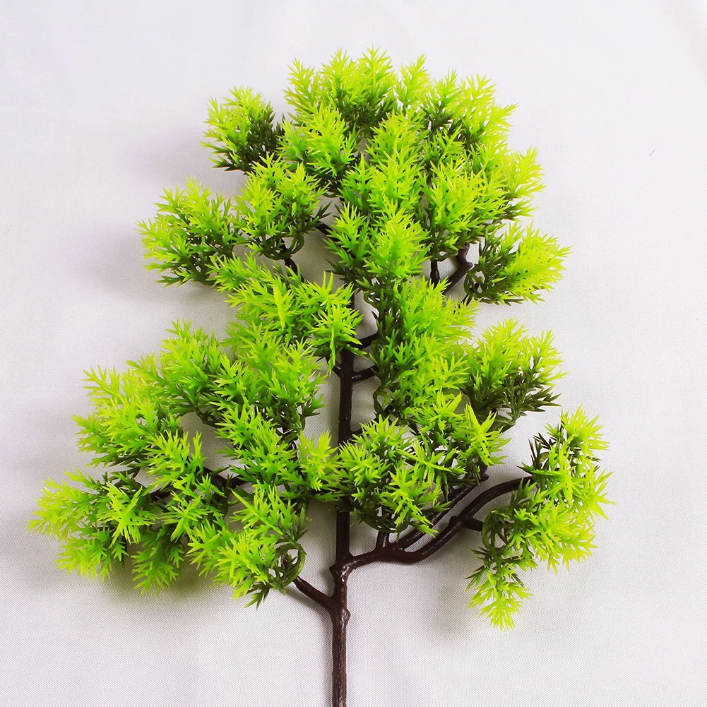 1 шт. пластиковая искусственная сосна Cypress растение бонсай декор для сада Дома