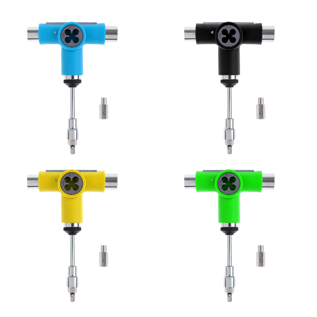 

Multifunction Skateboard Longboard T-Tool Screwdriver Socket Wrench