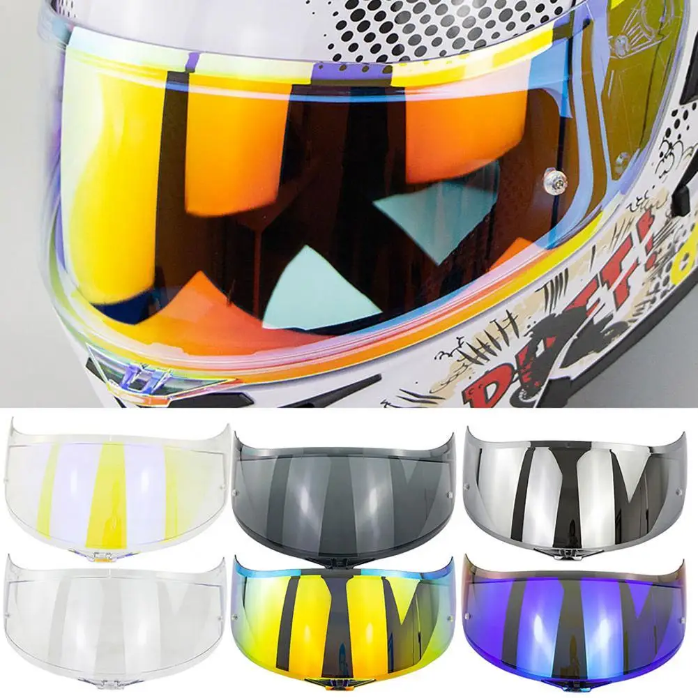 

Motorcycle Motor Safety Helmet Visor Lens with anti-fog Pin Lock With Pin Lock for K1 K3SV K5