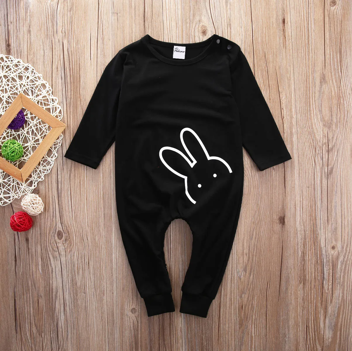 

Emmababy Toddler Infant Baby Boy Girl Romper Cotton Rabbit Long Sleeve Jumpsuit Outfits Clothes 0-3y