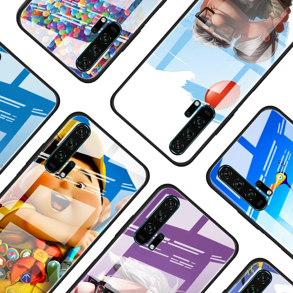 

Up Disney movie for Honor 30 20 10 9X Pro Plus Lite 8X Huawei Y8P Y6P Y5P Y9 Y7 Y6 2019 Tempered Glass Phone Case