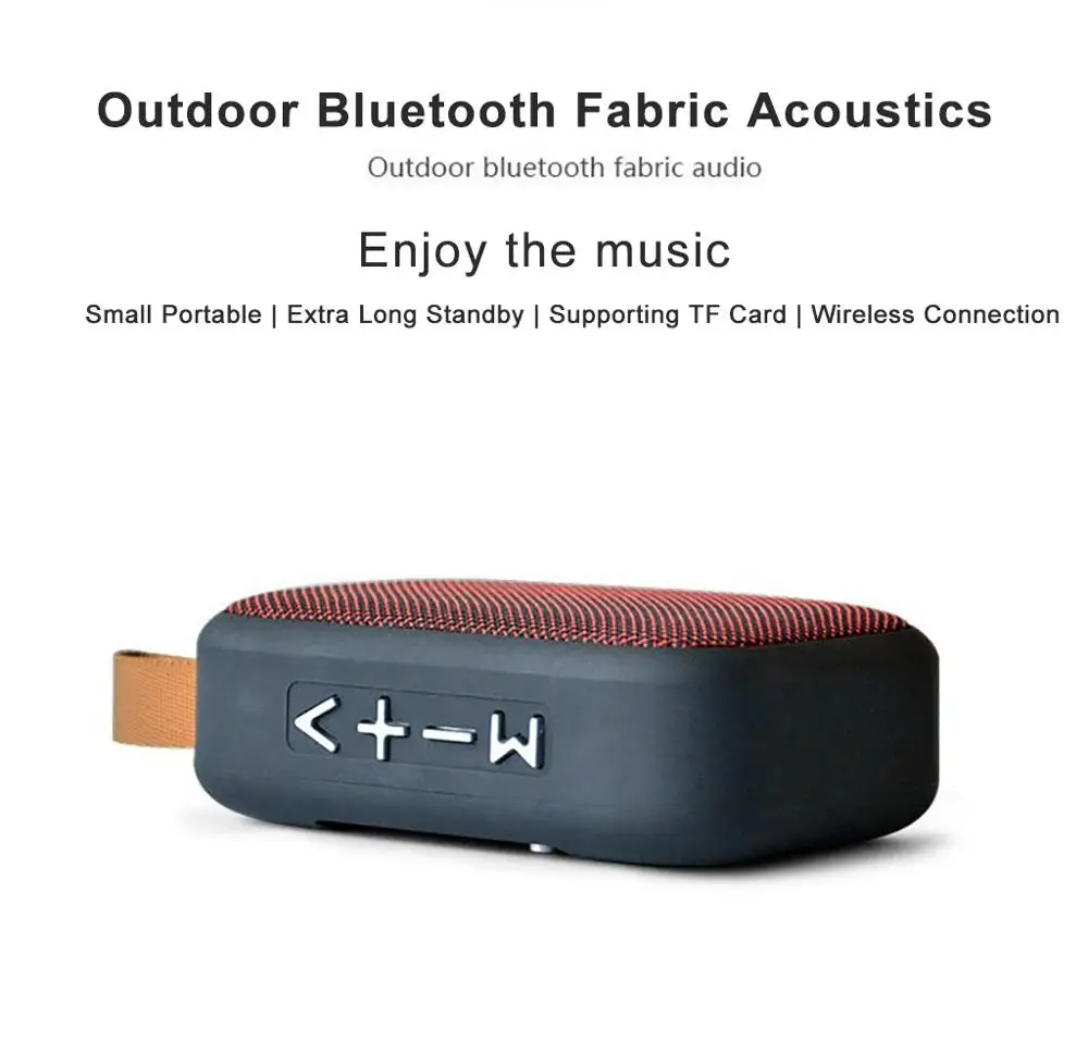 Портативный беспроводной Bluetooth стерео динамик для смартфона планшета ноутбука поддержка SD карты FM радио мини громкий динамик открытый