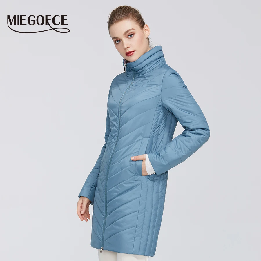 MIEGOFCE 2020 Новая Весенняя Куртка Теплое Женское Пальто из Хлопка Качественная