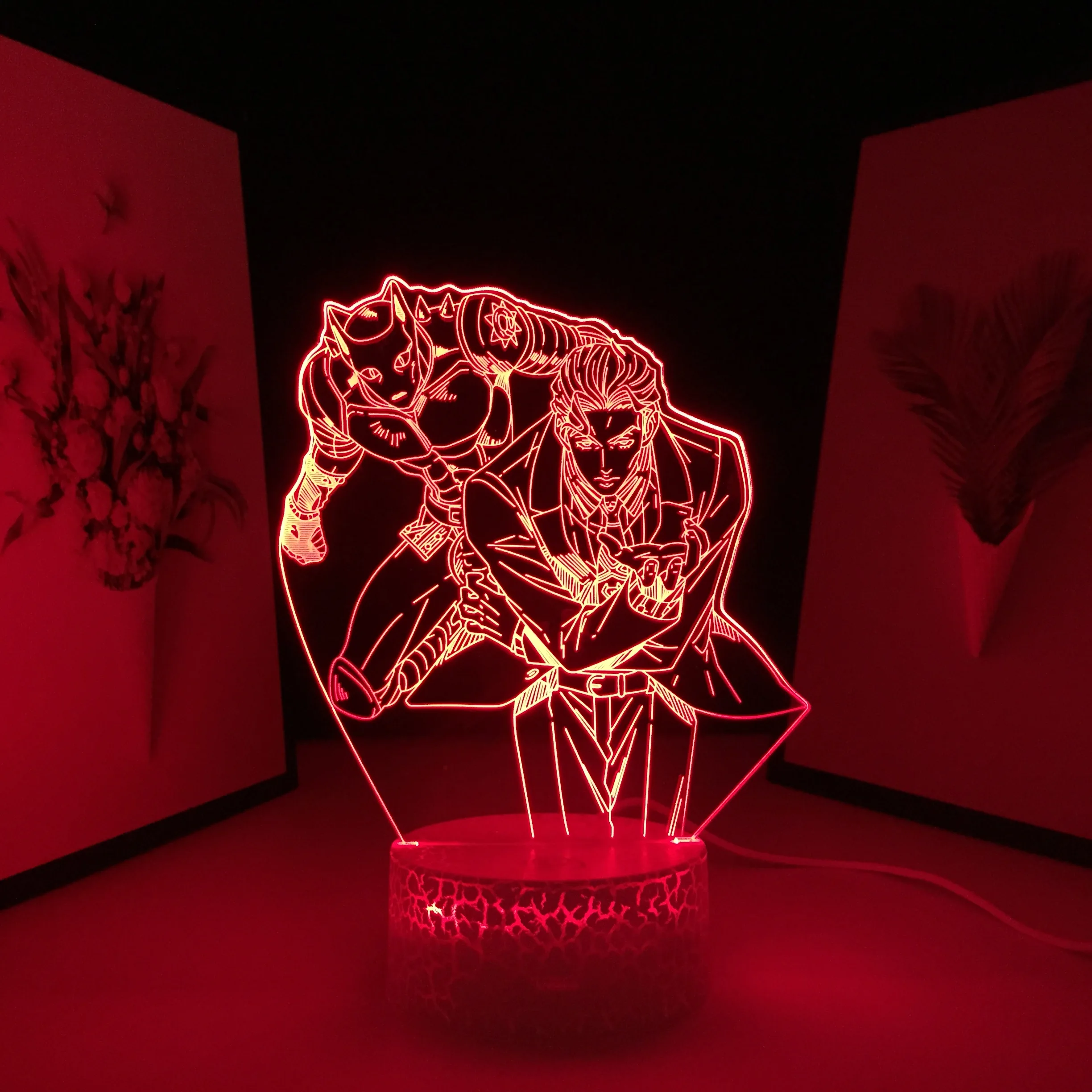 

Ночсветильник JoJo «Невероятные приключения», аниме «йошикаге», «Кира», «подарок на день рождения», «Манга», «Джоджо», светодиодная лампа, Пр...