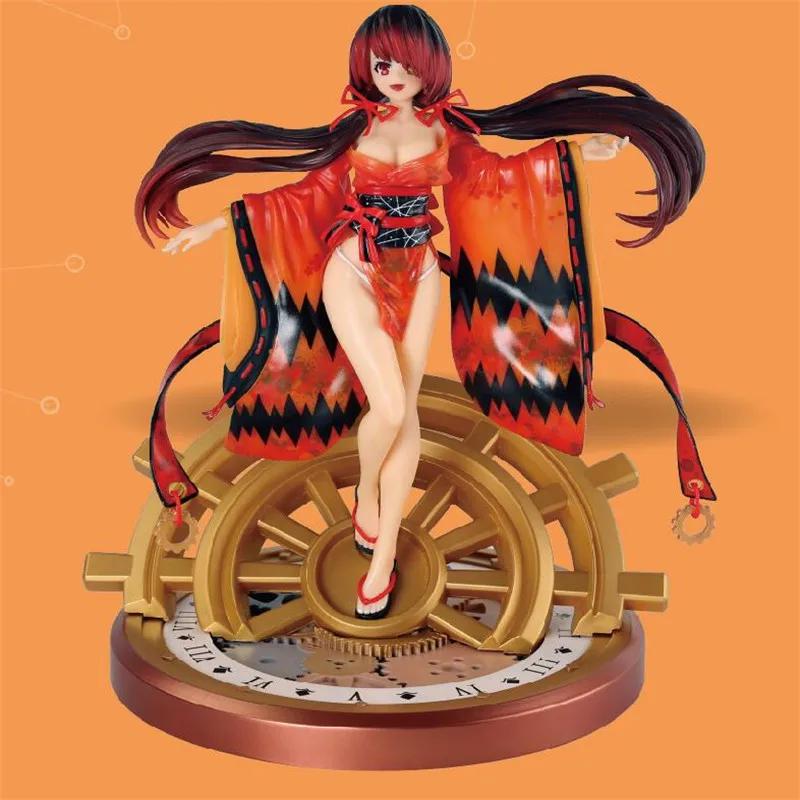 Аниме японская фигурка Дата Живая Tokisaki Kurumi кошмар Ёсино отряд ПВХ фигурка Коллекционная модель кукла игрушка подарок