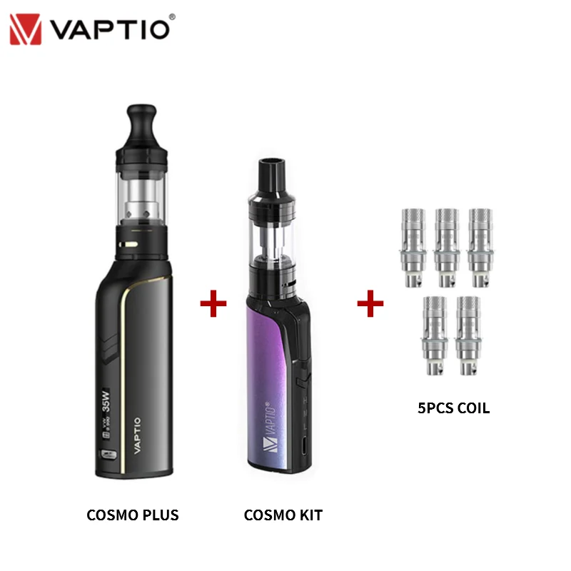 Набор электронной сигареты Vaptio Cosmo со встроенным аккумулятором 1500 мАч 2 0 мл |