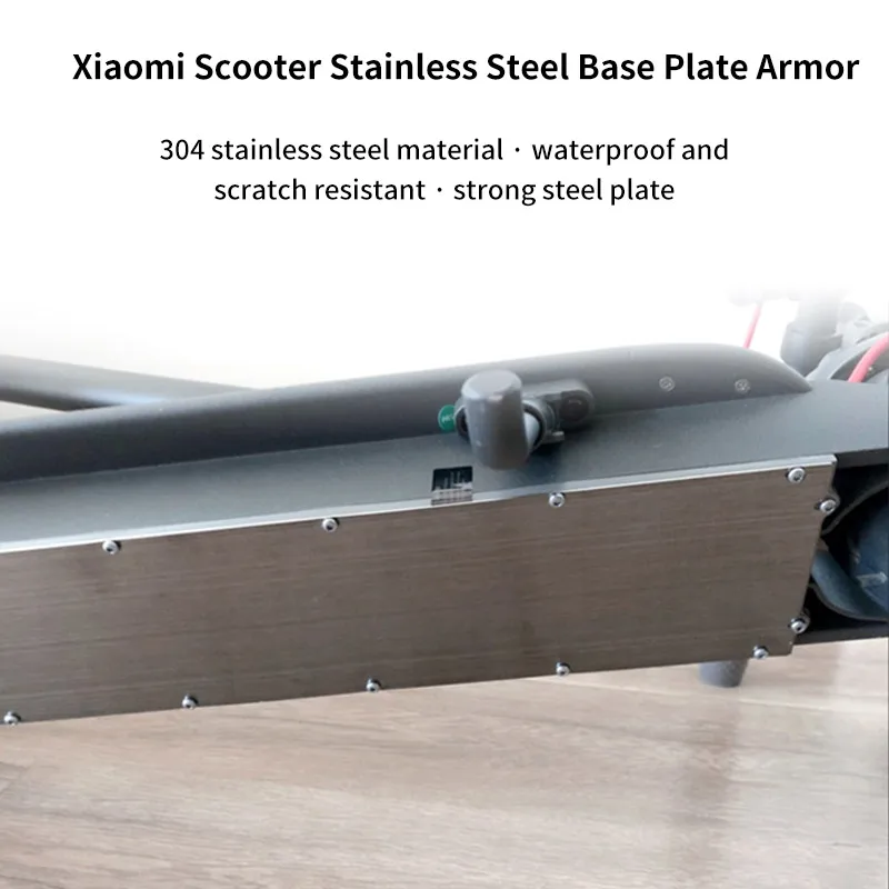 Scooter Chassis Cover For Xiaomi Mijia M365 Bottom Battery Non-Slip Plate Guard Armor Safer Parts | Спорт и развлечения