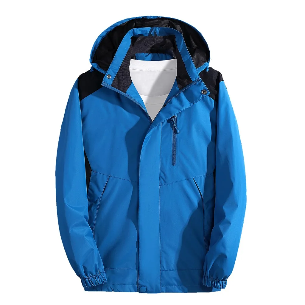 SAGACE Men's Outdoor Hiking Jacket Men autumn Sport Rain Coat Climbing Trekking Windbreaker Fishing Waterproof Jackets men A3099 | Спорт и