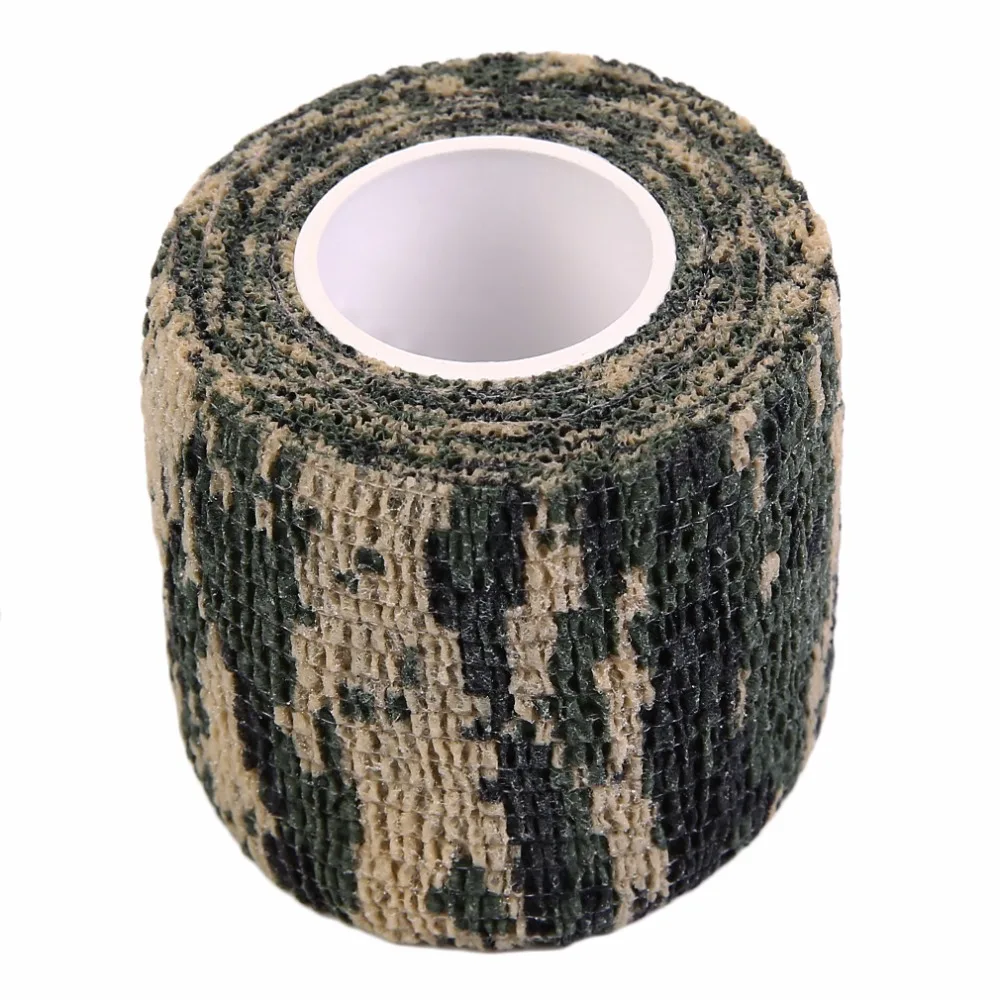 5 см x 4 м военный камуфляж Стелс лента Обёрточная бумага рулон охотничье ружье