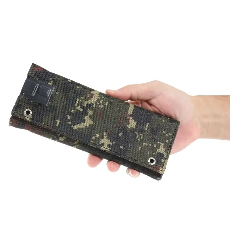 50w 5v foldable solar panel with 10 in1 usb cable portable hook waterproof emergency charger solar cells for phone camping free global shipping