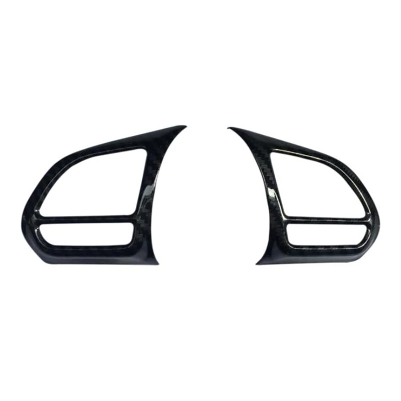 

Автомобильная наклейка на руль из углеродного волокна, декоративная наклейка на руль для MG6 MG HS ZS 2017 +, аксессуары для украшения интерьера