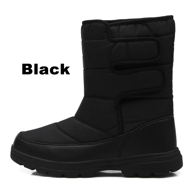 

2020 New Winter Men's Boots Cotton Men Shoes Outdoor Waterproof Breathable Hiking Snow Boots