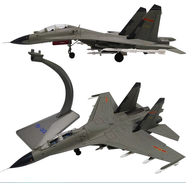 Оригинальная коробка 1/48 масштаб Россия Su-30 истребитель серый большой бомбардировщик литой металлический самолет модель игрушка для мальчика Подарочная Коллекция