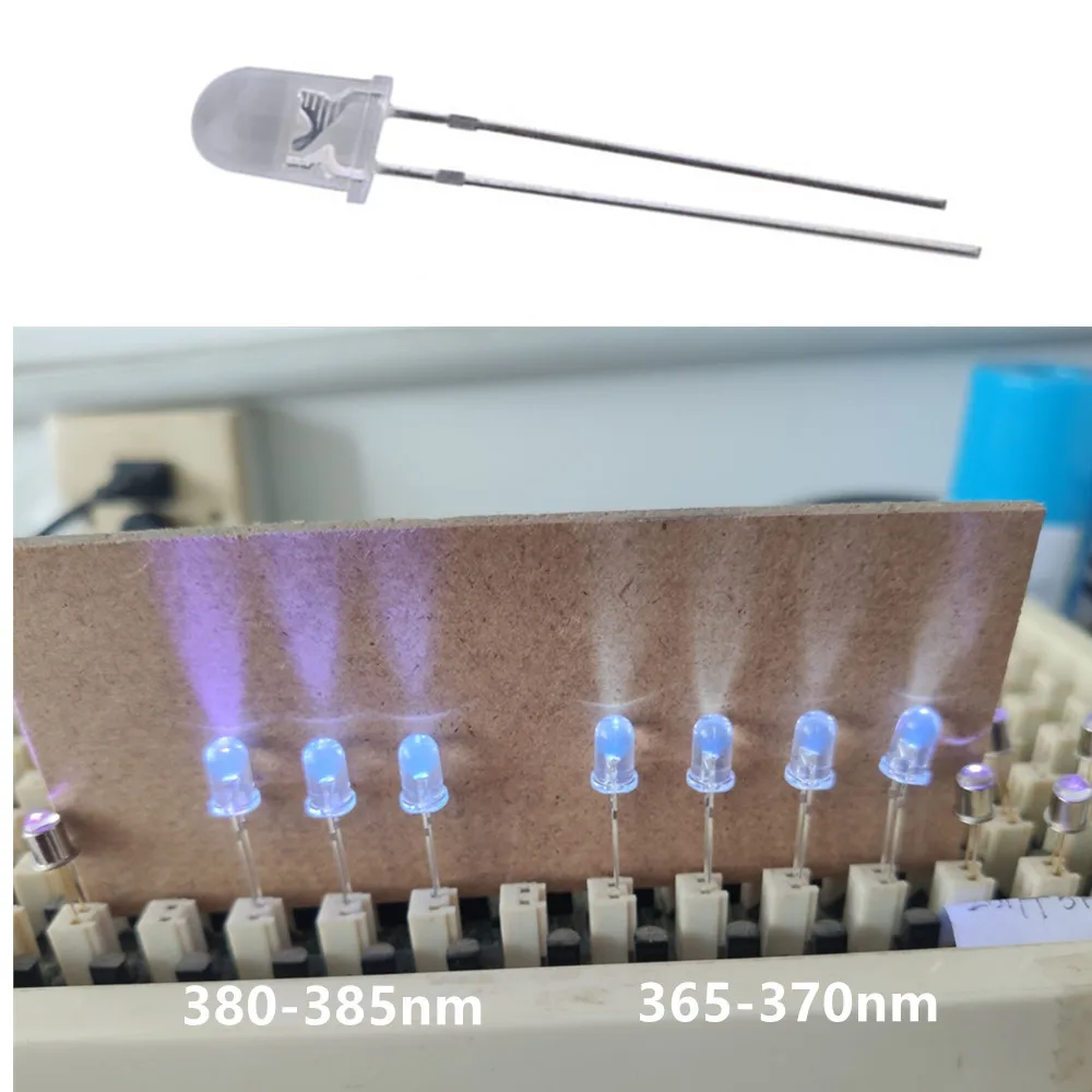 5 мм 365nm 385nm УФ круглый погружной светодиодный диоды|365nm 5mm|diode leddiode led 5mm |
