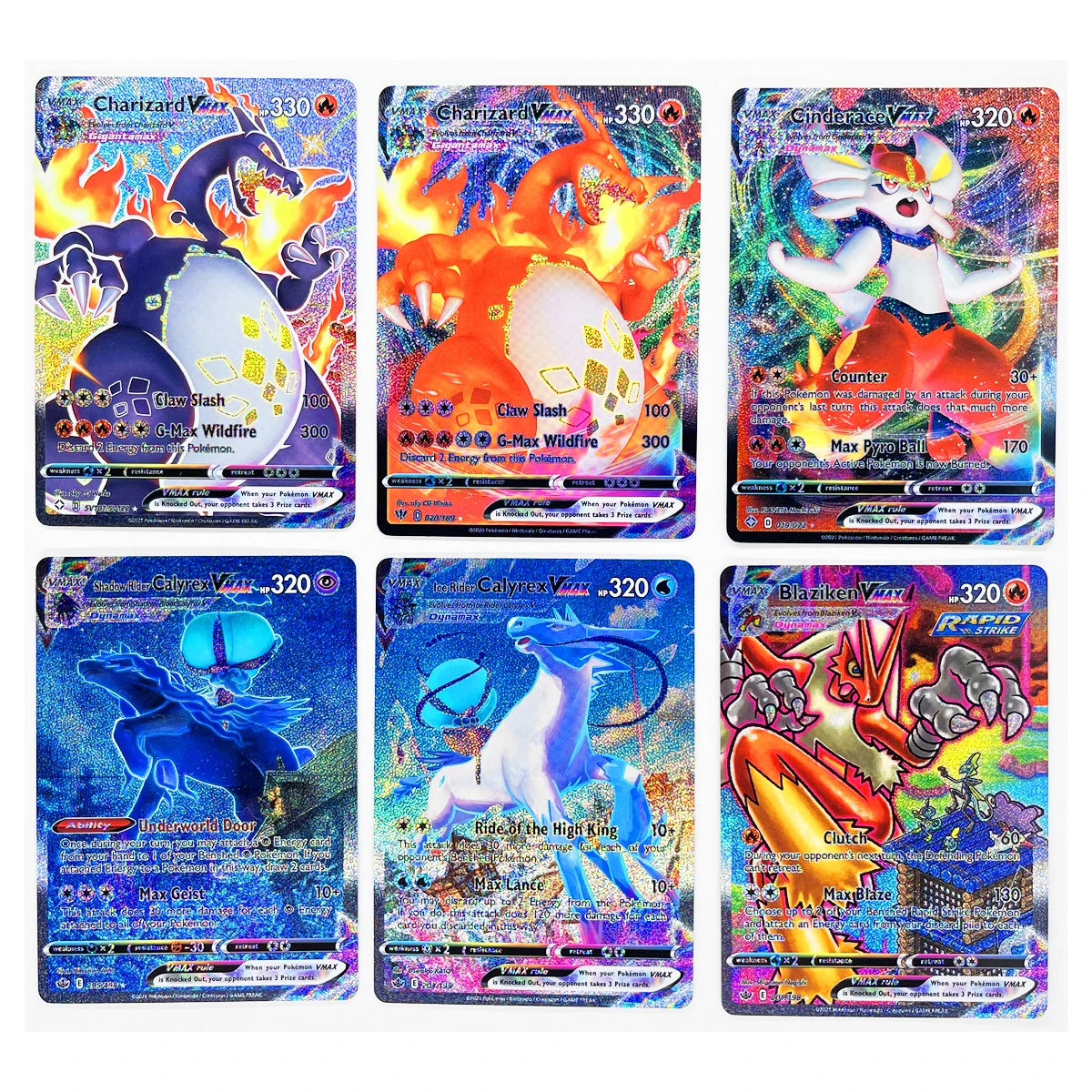 

55pcs Pokemon VMAX Charizard DIY Toys Hobbies Hobby Game Collection Anime Cards for Children Action Figures Christmas Gift
