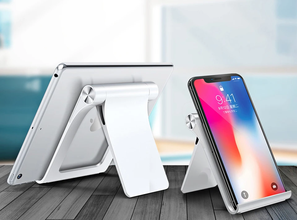 Универсальный держатель для мобильного телефона планшета подставка складной