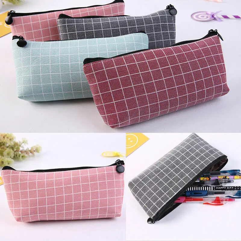 Пенал для ручек и карандашей модная вместительная школьная дорожная сумка