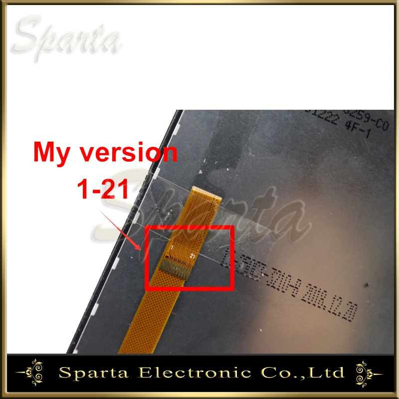 5," дюймовый ЖК-дисплей для Vertex Impress Luck ЖК-экран с сенсорным экраном в сборе