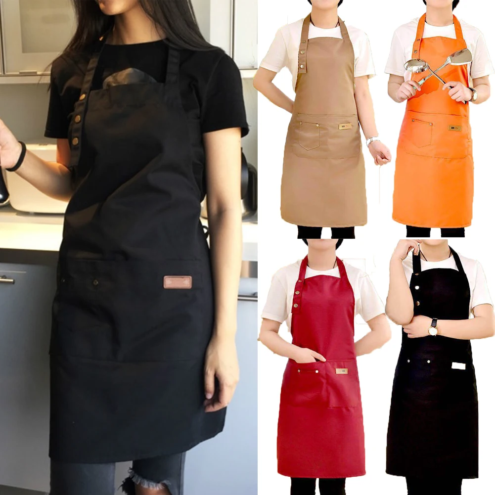 

Canvas Apron High-Grade Breathable Lovely Kitchen Milk Tea Coffee Shop Restaurant Nail Korean Fashion Overalls