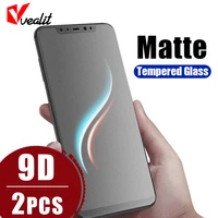 2pcs 9d frosted tempered glass for xiaomi poco f1 f2 f3 gt m2 m3 x3 pro 11i screen protector xiaomi 10t pro 8 9 10 11 lite glass