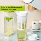 Герметичная вращающаяся водяная розетка с фильтром, 1,1 л, чайник для цветов, чая, воды, холодильник, монад для холодного хранения фруктового сока