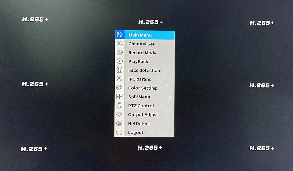 Сетевой цифровой видеорегистратор 9CH * 4K H.264/H.265 NVR ONVIF P2P облачный CMS XMEYE поддержка 1