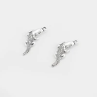 20pcs 27x10mm alloy animal charms pangolin charm pendant for diy earrings necklace jewelry findings making