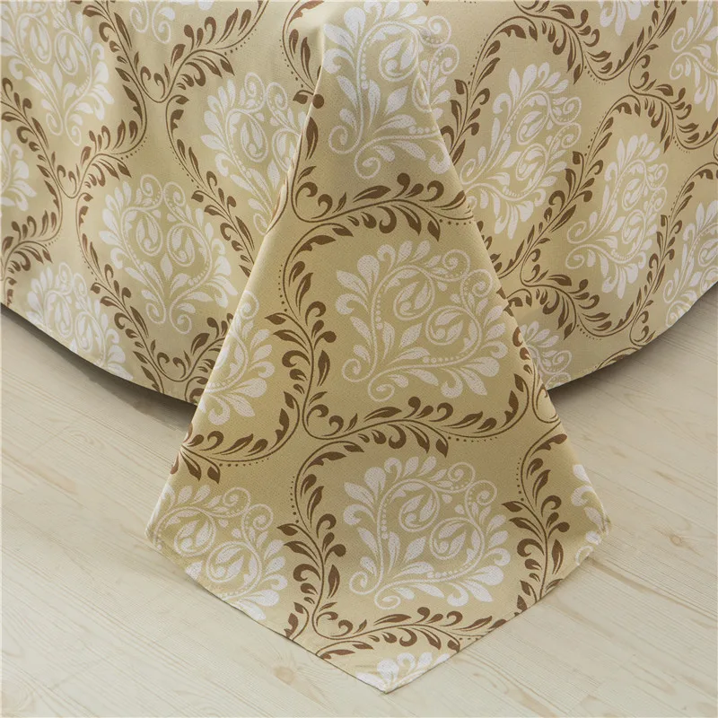 3/4 шт набор постельного белья для дома мягкий цветочный принт пододеяльник