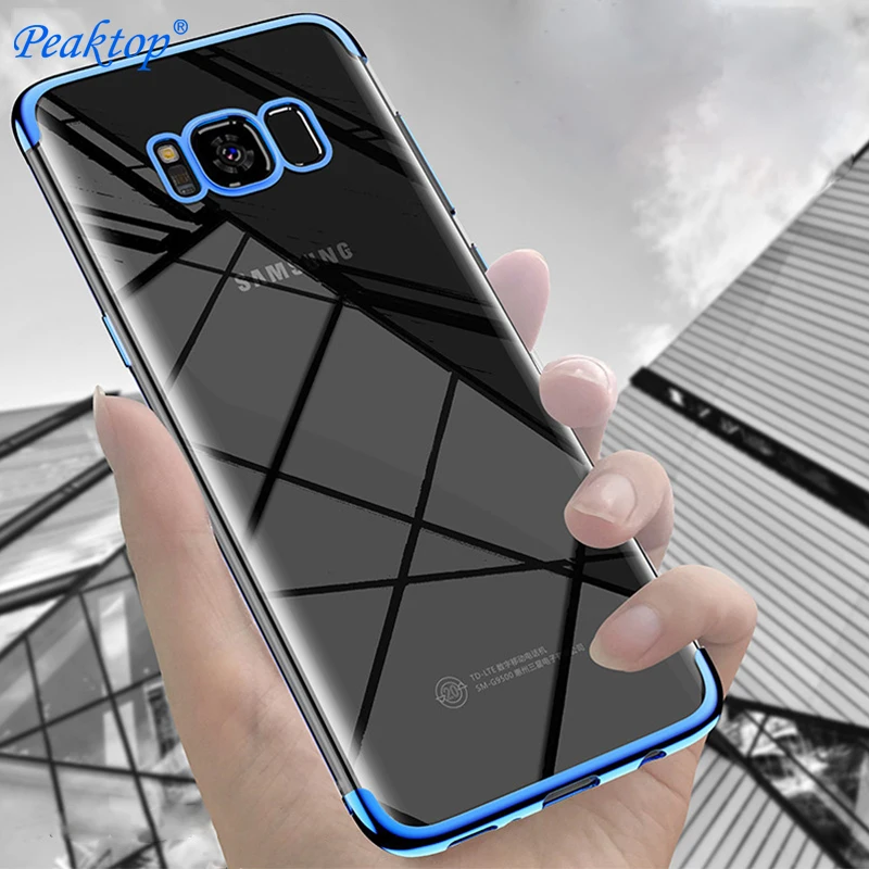 Мягкий силиконовый чехол с покрытием для Samsung Galaxy S8 S9 S6 S7 Edge A3 A5 A7 J3 J5 J7 Prime 2016 2017 J4 J6