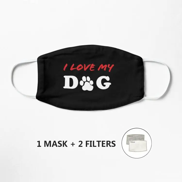 

Я люблю свою собаку Hund Liebe meinen Hund маска для отдыха на открытом воздухе для верховой езды пыле уличная Моющиеся Многоразовые дышащая маска