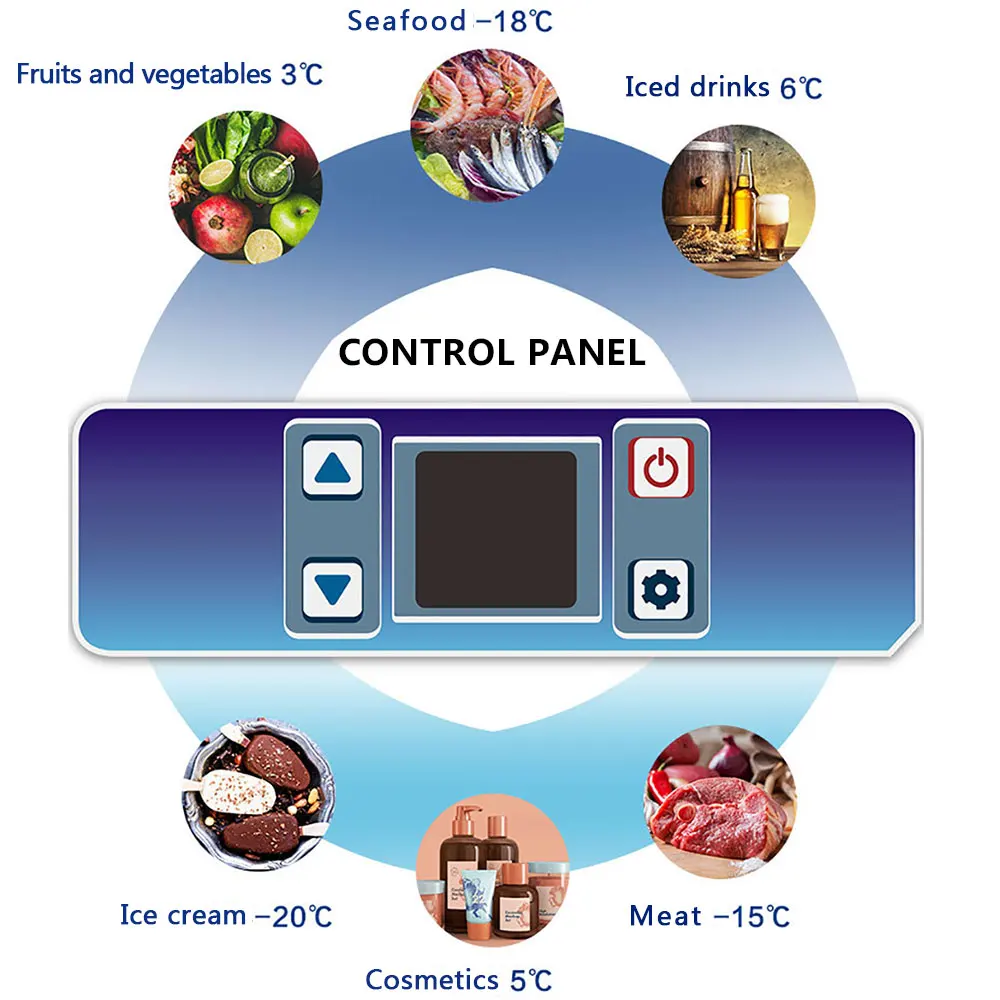 Портативный мини-холодильник 45 Вт 55 л |