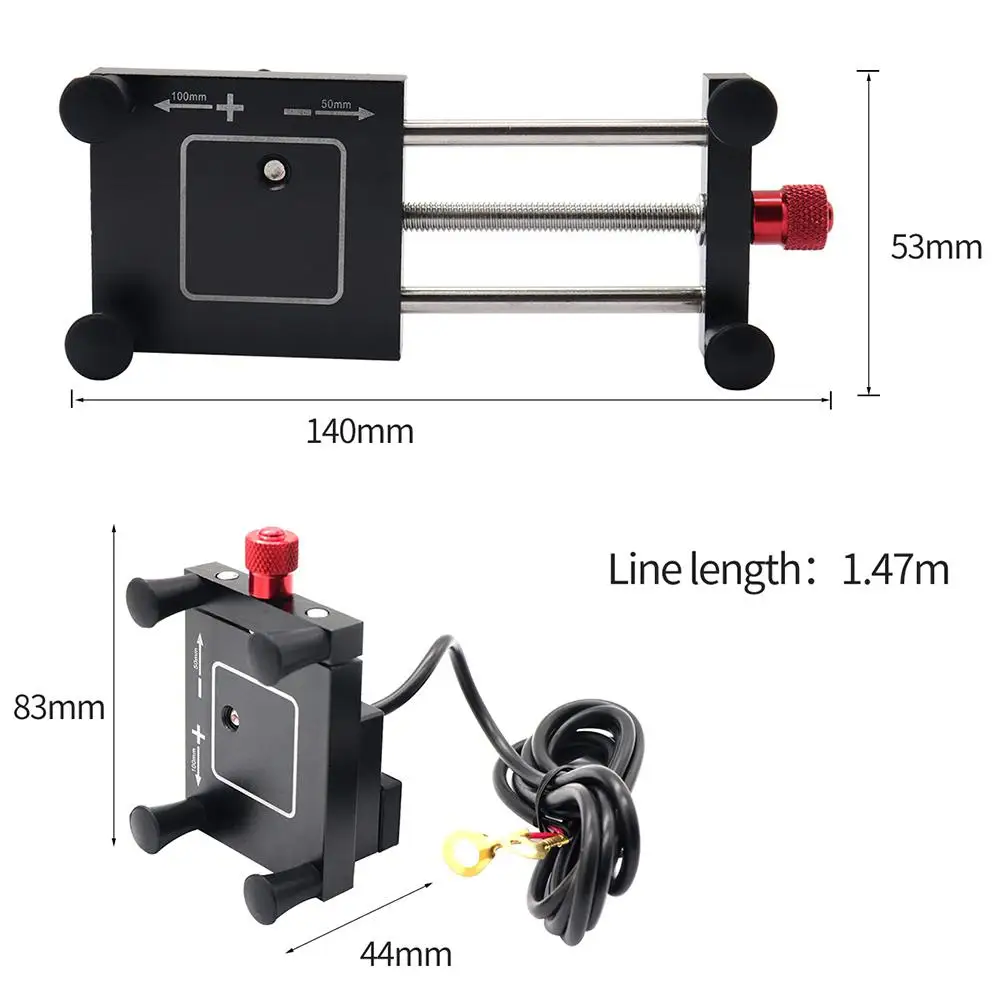 Алюминиевая навигационная система HiMISS для мотоцикла с креплением на кронштейне