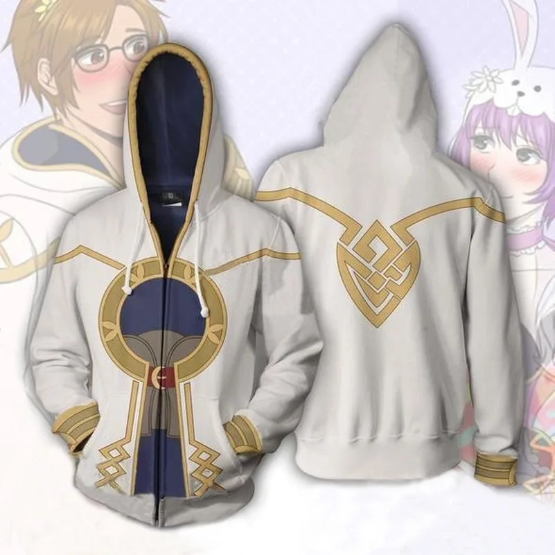Игра Fire Emblem Hoodies анимэ косплей костюм 3D Печатный Свитшот Robin Corrin Zip Up Three House